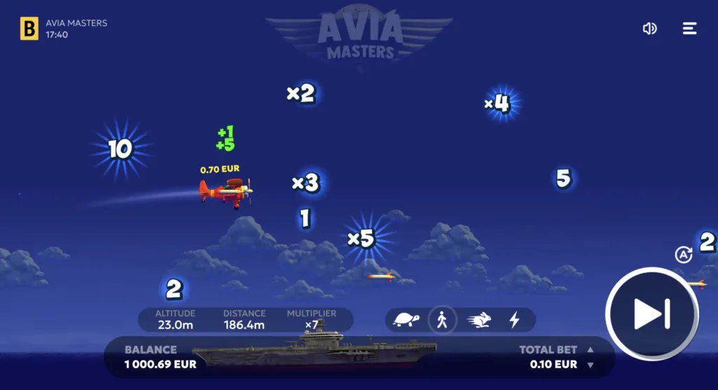 Strategija igre v Avia Masters Casino
